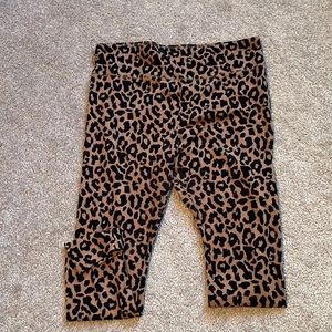 Womens cheetah leggings XL
